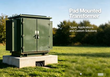 Pad-mounted transformer article